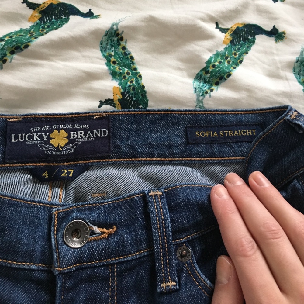 Lucky jeans, Sophia Straight cut